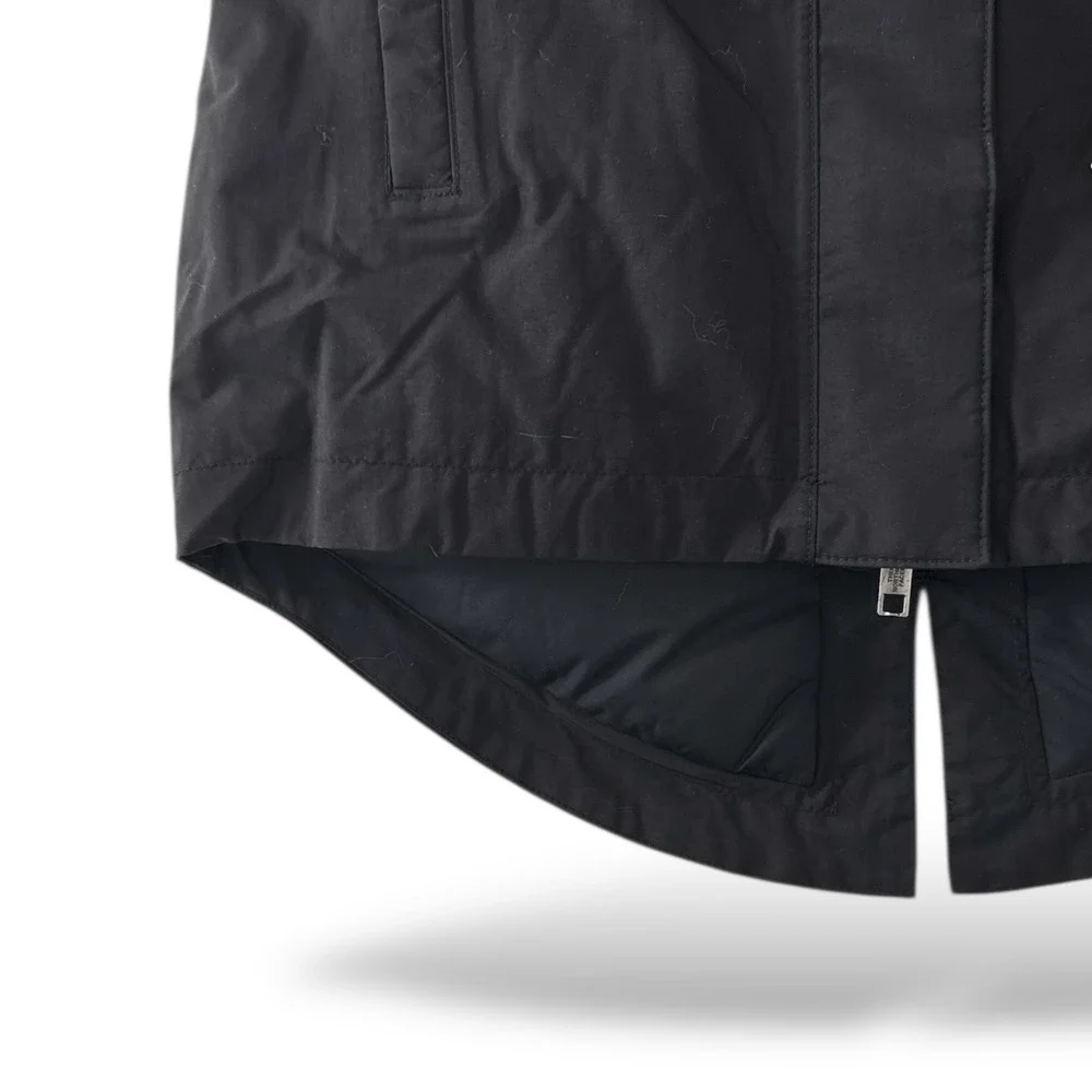 The North Face Girls Small 7/8 Arctic Parka Black Faux Fur Hood Winter Coat NWT - Picture 3 of 13
